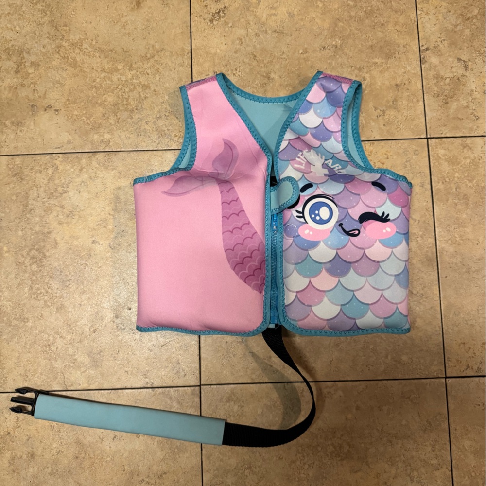 Kids Mermaid Swim Vest